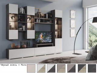 Уна Лофт Гостиная модульная, Комплект-10 [Уна Лофт]