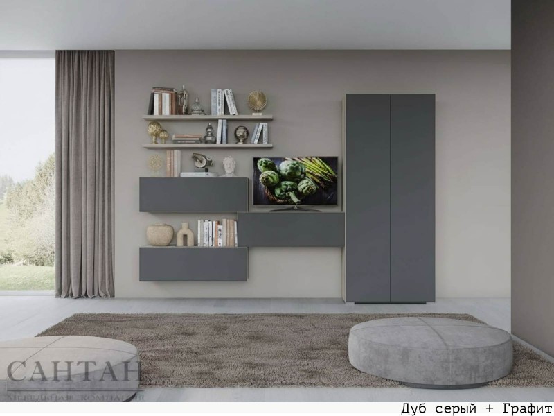 Уна Лофт АН-2803 Шкаф навесной [Уна Лофт]