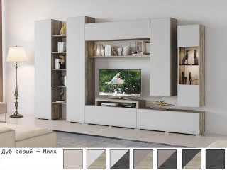 Уна Лофт Гостиная модульная, Комплект-6 [Уна Лофт]