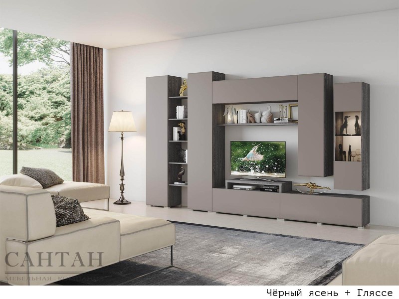 Уна Лофт Гостиная модульная, Комплект-6 [Уна Лофт]