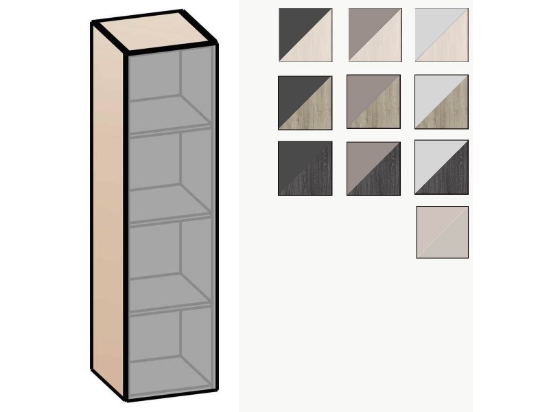 Уна Лофт АН-2801 Шкаф навесной [Уна Лофт]