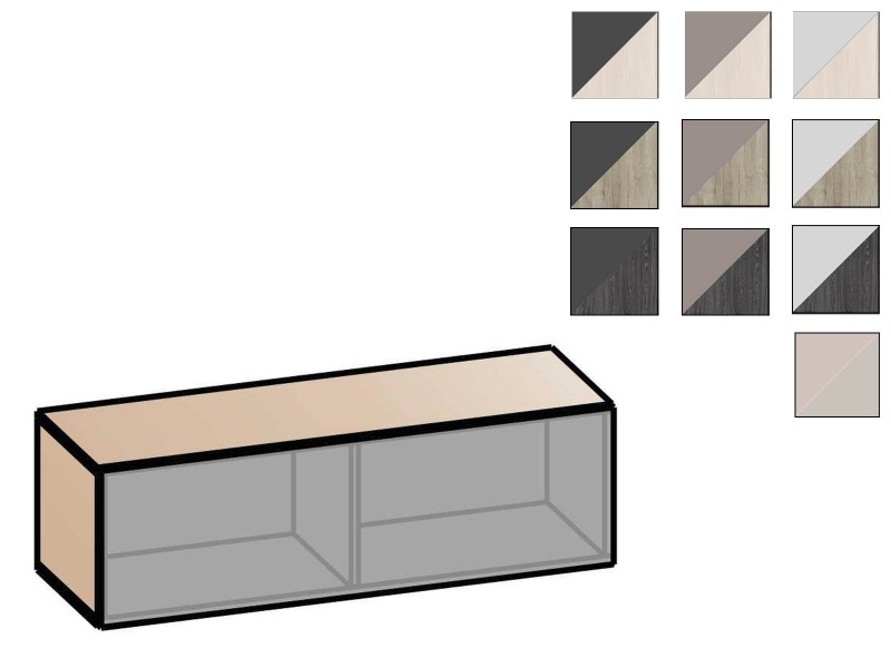 Уна Лофт АН-2803 Шкаф навесной [Уна Лофт]