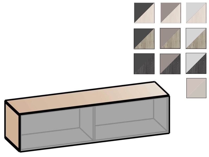 Уна Лофт АН-2808 Шкаф навесной [Уна Лофт]