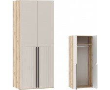 Арден 200.04 Шкаф двухстворчатый для одежды (фасад ПВХ) [Арден]