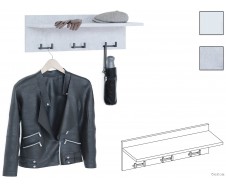 ВШ-8 Вешалка настенная [Прихожие]