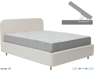Fly Кровать двуспальная с подъёмным механизмом [Fly]