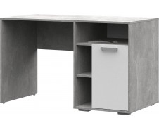 Денвер СТ-01 Стол Письменный, ателье светлое + белый [Денвер СМ]