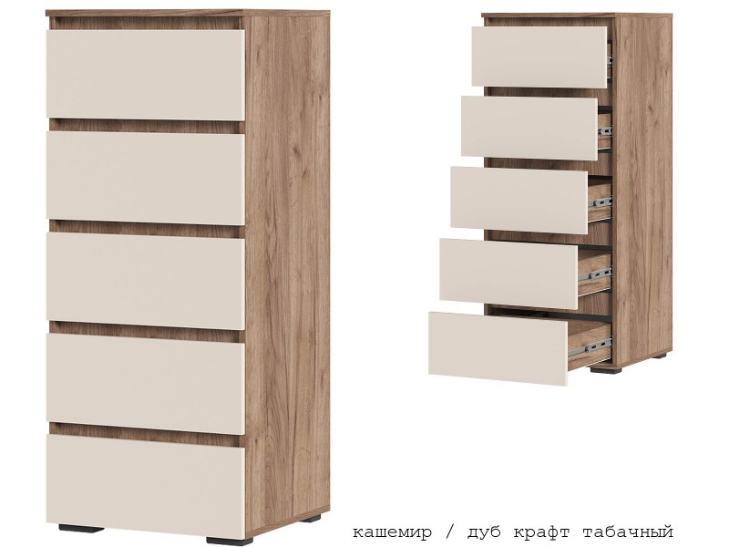 Хелен КМ 03 Комод 502 пять ящиков [Хелен]