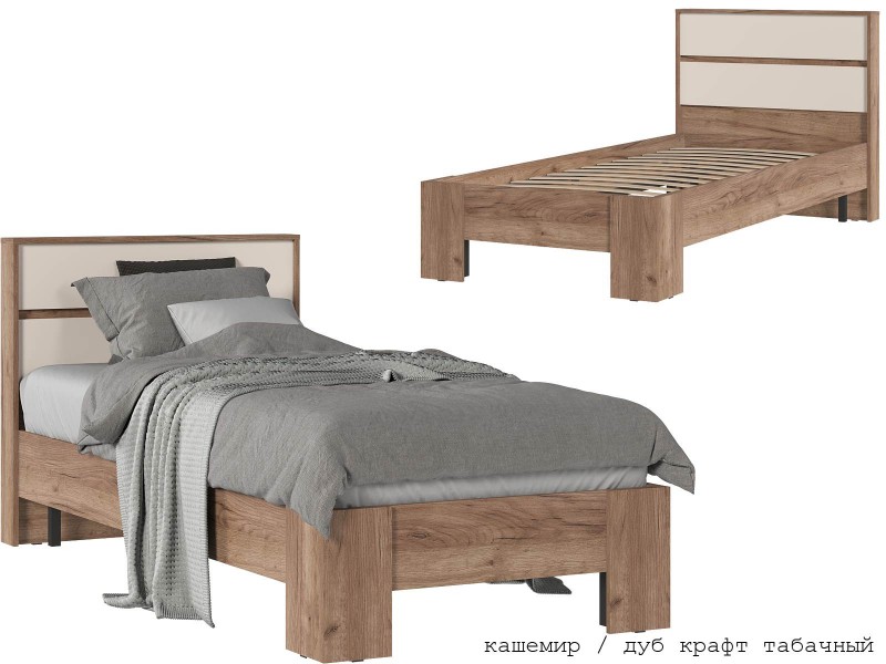 Хелен КР 01 Кровать 90х200 с настилом [Хелен]