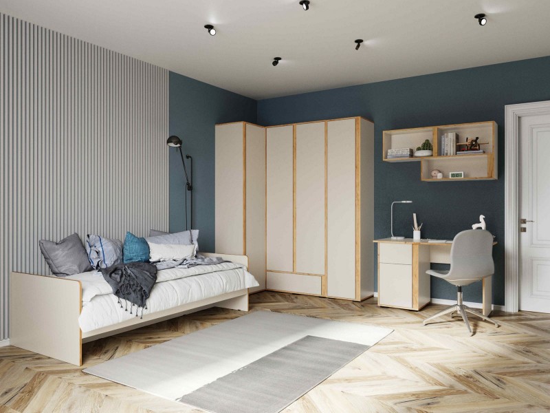 Асцелла Детская комната, Комплект-2, кашемир + дуб крафт золотой [Асцелла_Кашемир]