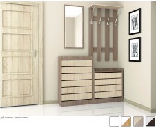 Ямайка Прихожая Комплект-4, ясень шимо + дуб сонома [Ямайка]