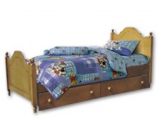 Эльф кровать с подкатными ящиками [Детская кровать]