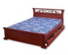 Олимп кровать с подкатными ящиками [Кровать ковка]