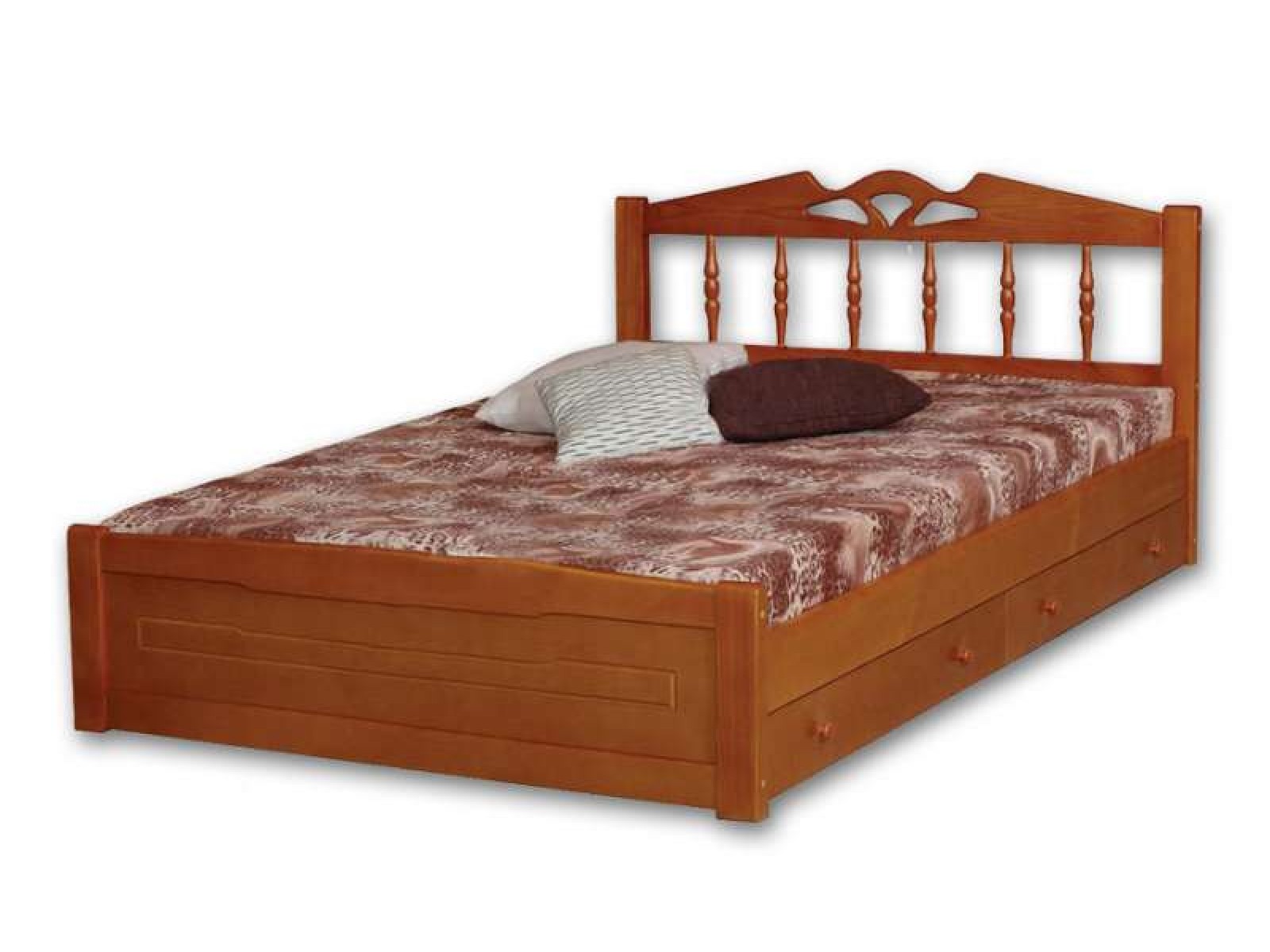 Кровати полуторки недорого. Кровать Велес. Кровать массив дерева 140х200 лазурит.