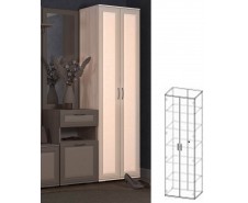 Александра-1, ПР-2 Шкаф двухстворчатый 600 [Александра-1]