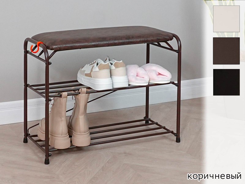 Альфа 23 Подставка для обуви с сиденьем [Альфа ЗМИ] 