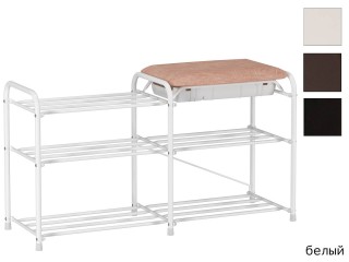 Альфа 33 Подставка для обуви с сиденьем и ящиком [Альфа ЗМИ] 