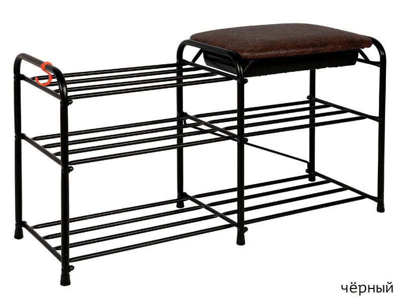 Альфа 33 Подставка для обуви с сиденьем и ящиком [Альфа ЗМИ] 