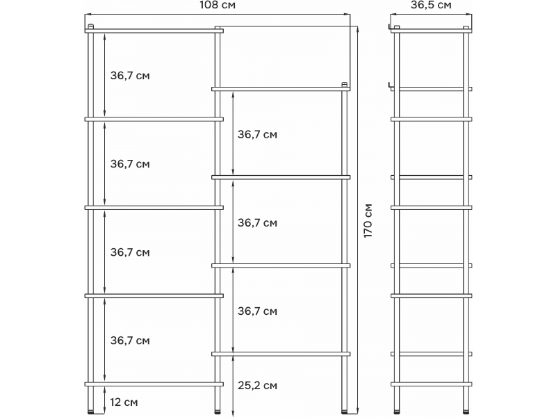 НеШкаф 49 Система стеллажей [НеШкаф ЗМИ] 