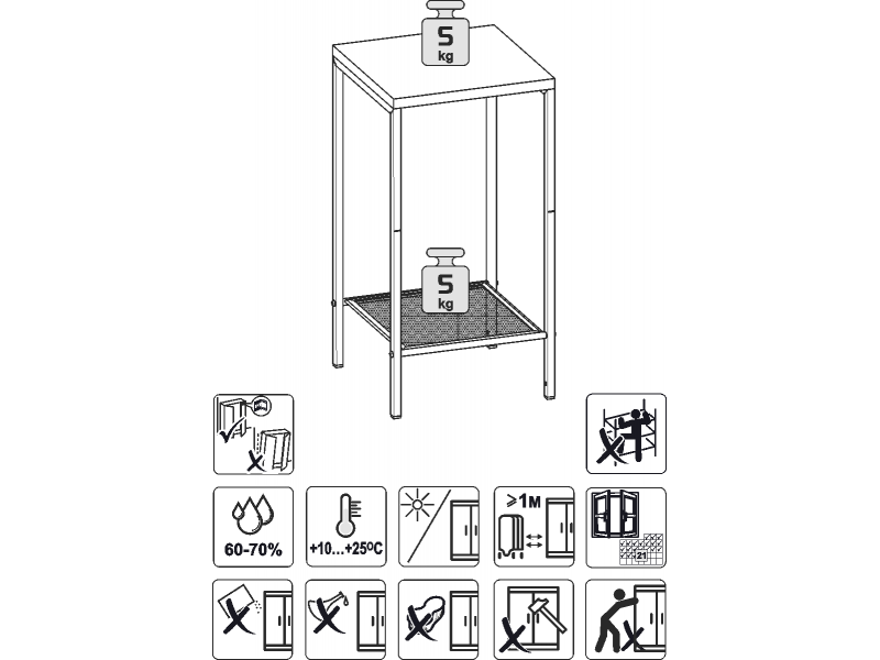 Парма 12Л Подставка для цветов [Парма ЗМИ] 