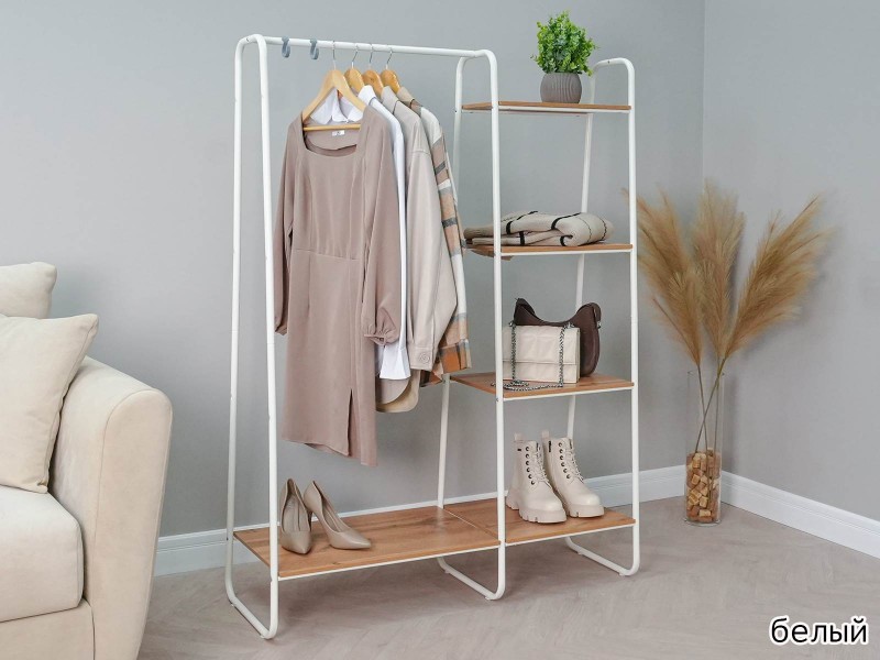 Скандинавия-1 Гардеробная система с полками [Скандинавия-1 ЗМИ] 