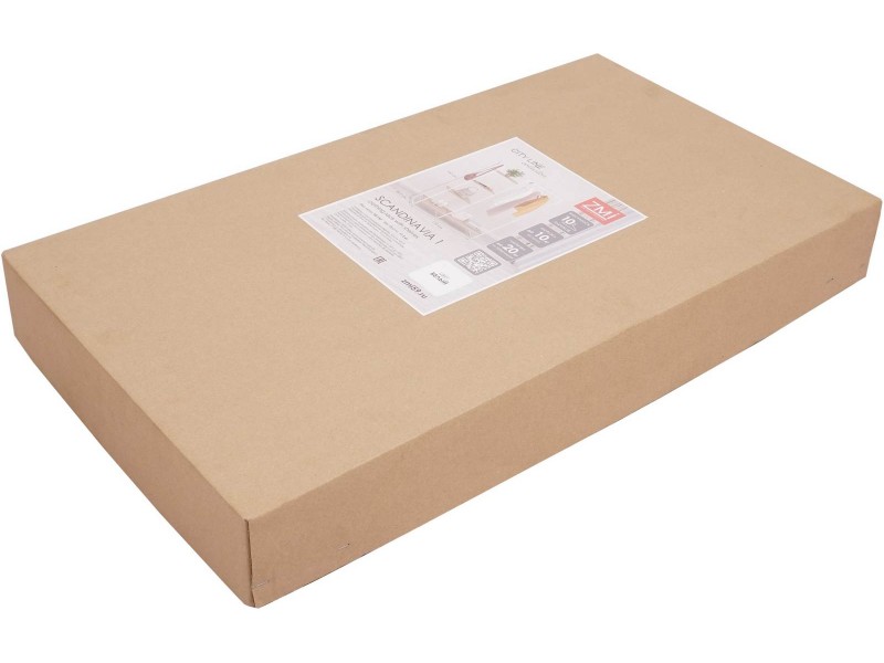 Скандинавия-1 Гардеробная система с полками [Скандинавия-1 ЗМИ] 