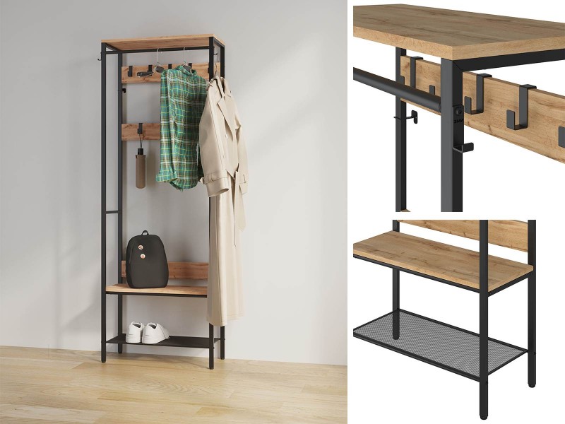 Торонто 23Л Вешалка гардеробная [Торонто ЗМИ] 