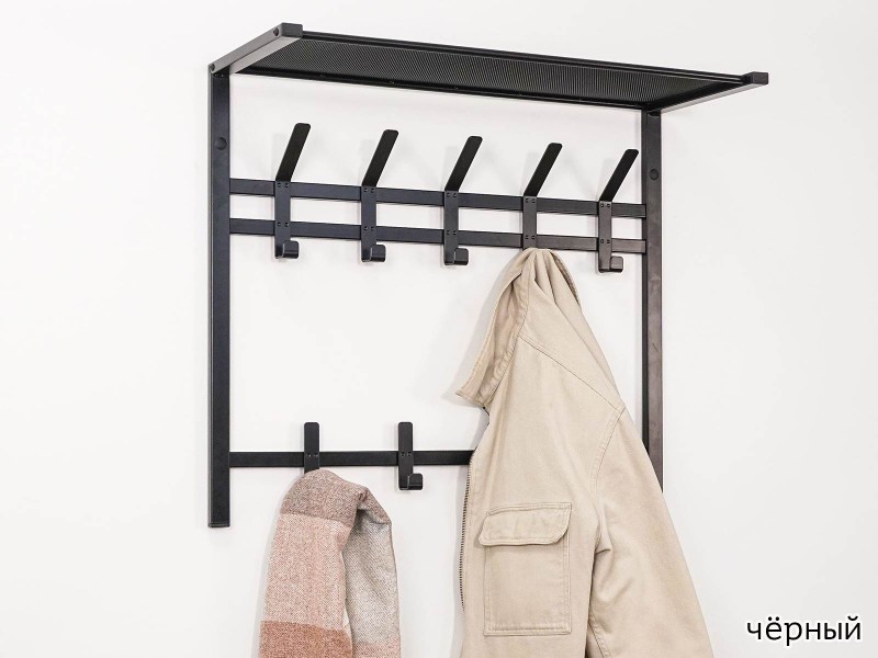 Торонто 22 Вешалка с полкой двухъярусная [Торонто ЗМИ] 