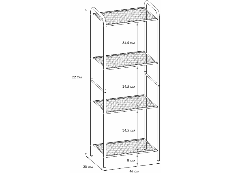 Валенсия 14 Стеллаж [Валенсия ЗМИ] 