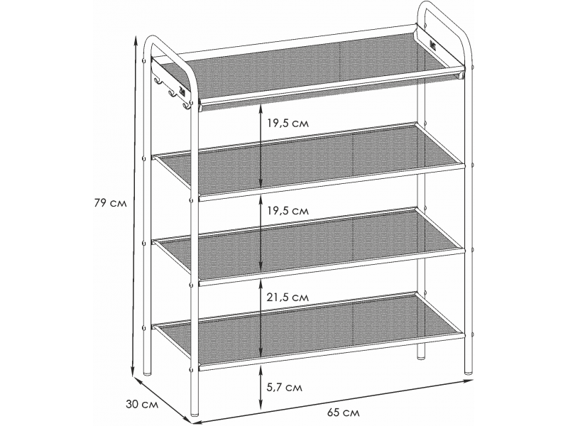 Верона 24 Подставка для обуви [Верона ЗМИ] 